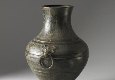 图片[3]-Hu wine vessel with triangular cloud pattern, Warring States period (475-221 BCE)-China Archive